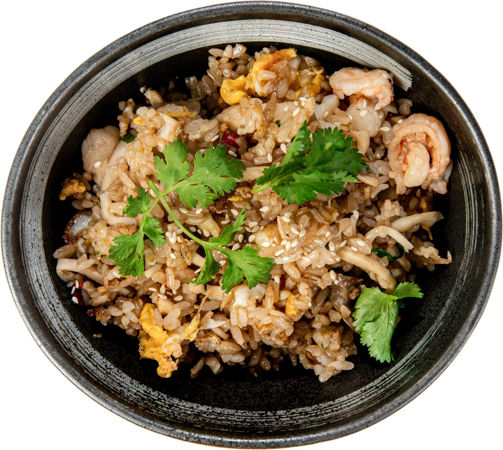 Азиатский рис с морепродуктами
